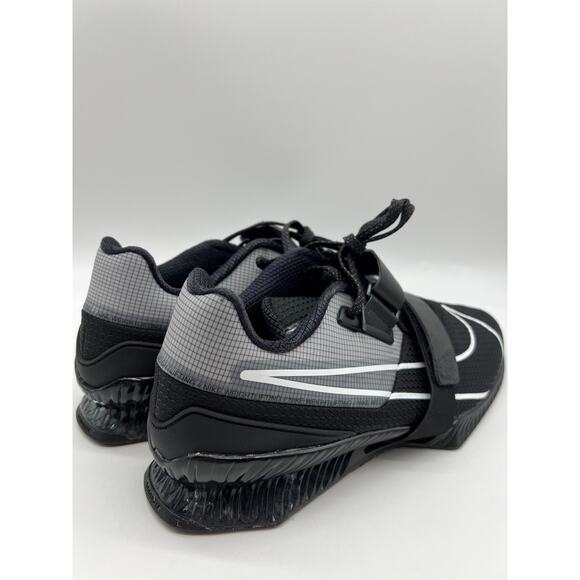 Nike Romaleos 4 Black White Men's Size 9 Weightlifting Training CD3463 010 - Picture 6 of 16